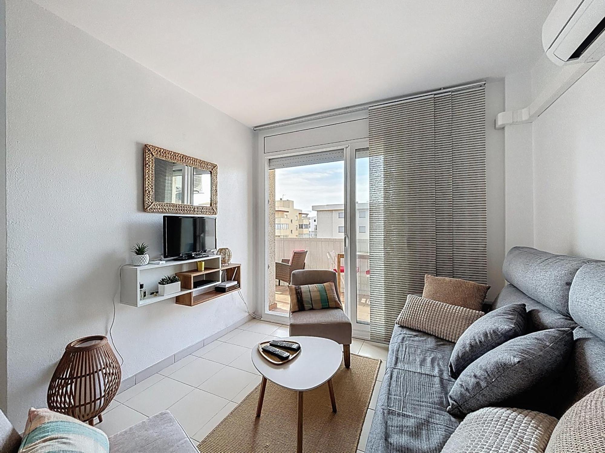 Sol Y Playa 4 1 Piso Muy Bonito Y Reformado Apartman Roses Kültér fotó