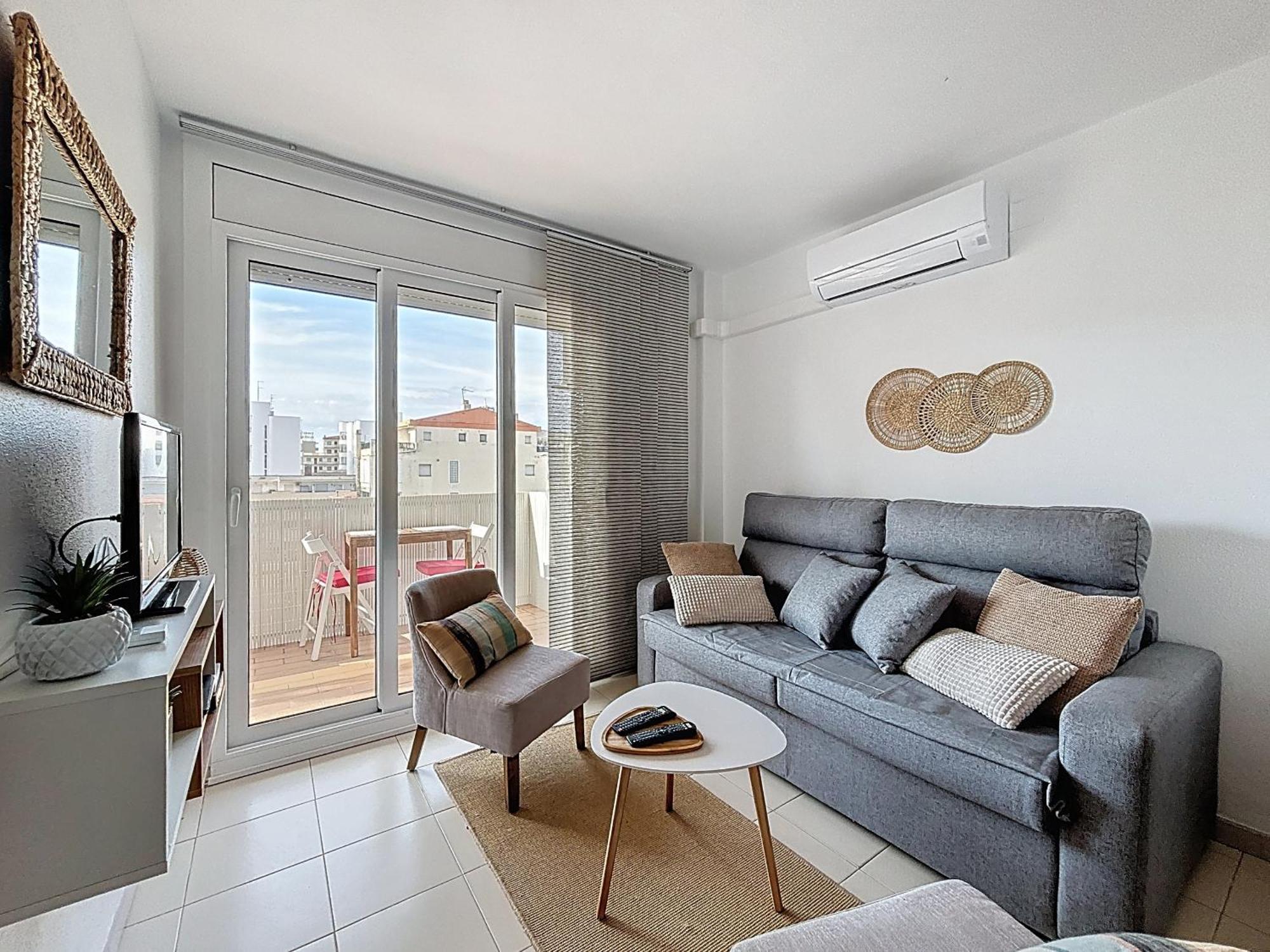 Sol Y Playa 4 1 Piso Muy Bonito Y Reformado Apartman Roses Kültér fotó