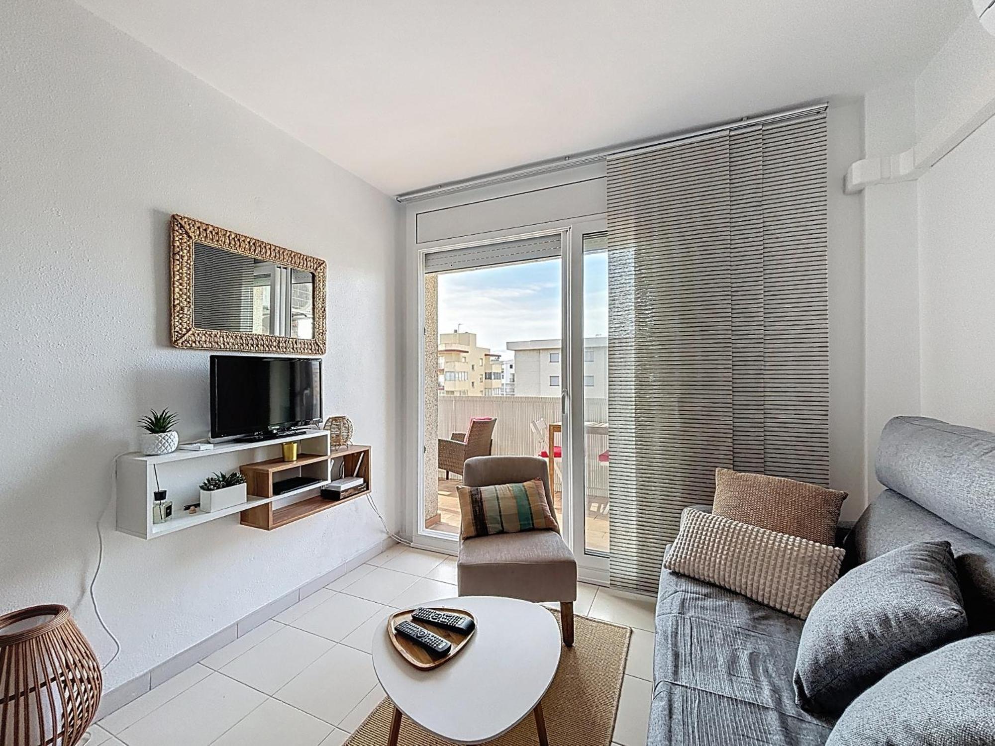 Sol Y Playa 4 1 Piso Muy Bonito Y Reformado Apartman Roses Kültér fotó