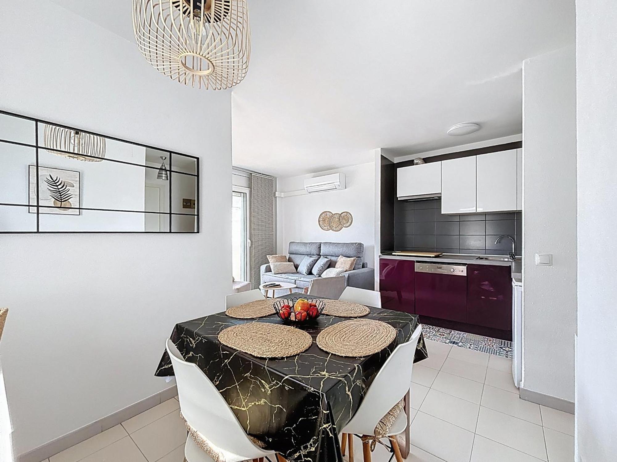 Sol Y Playa 4 1 Piso Muy Bonito Y Reformado Apartman Roses Kültér fotó